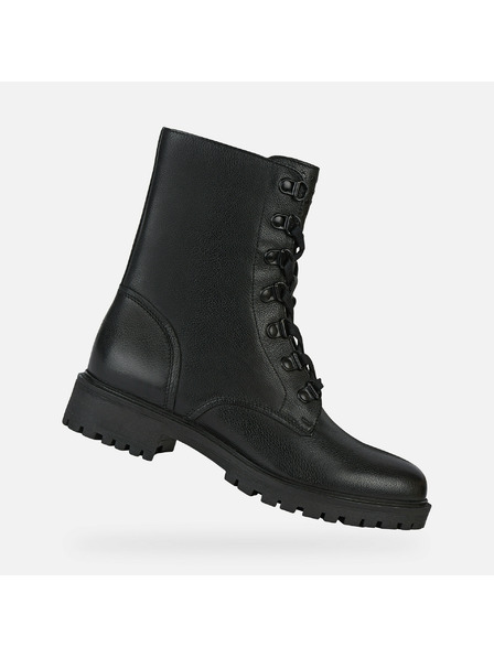 Geox Černá dámská kotníková obuv Geox Hoara - Geox Hoara fekete női bokacsizma