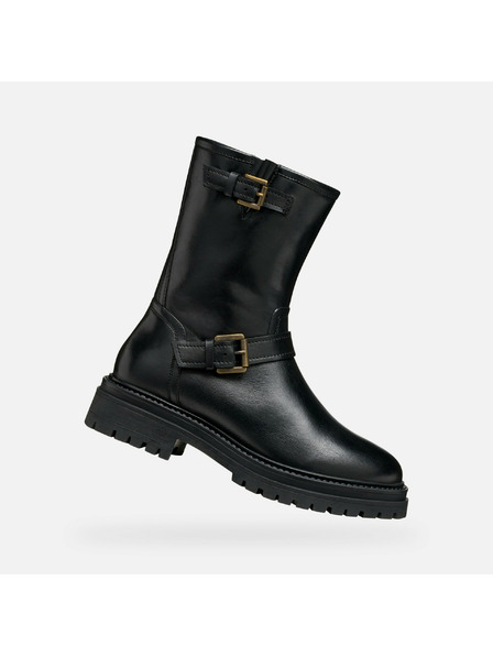 Geox Fekete női bokacsizma Geox Iridea