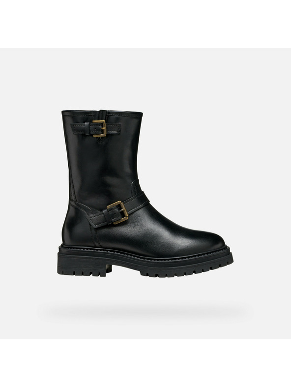 Geox Fekete női bokacsizma Geox Iridea