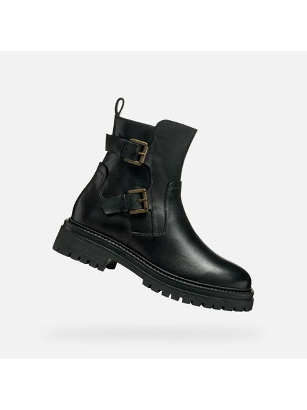 Geox Fekete női bokacsizma Geox Iridea