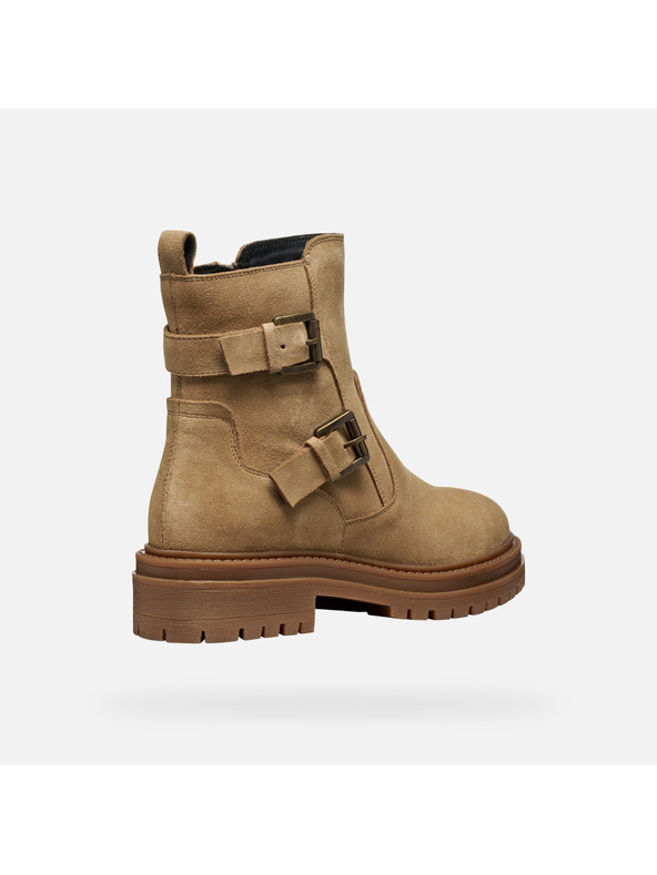 Geox Bézs női bokacsizma Geox Iridea