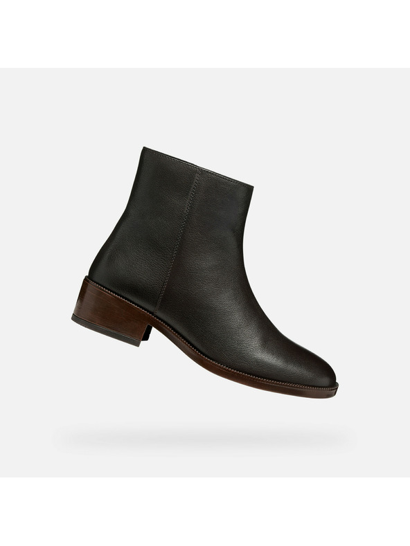 Geox Sötétbarna Geox Camexia női bokacipő