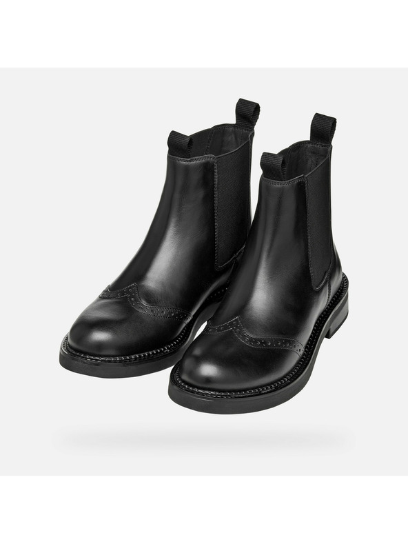 Geox Fekete női Geox Serilda bokacsizma