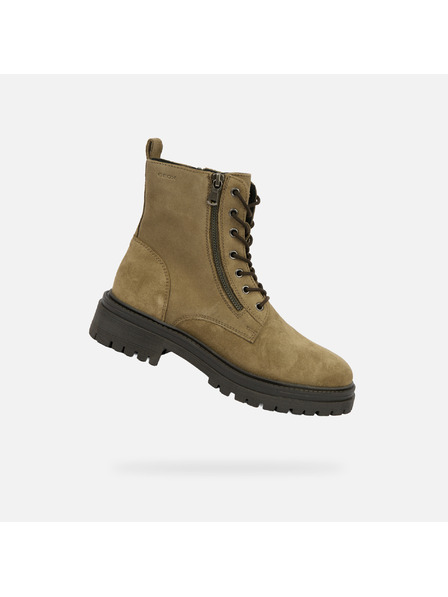 Geox Khaki Geox Iridea női bokacipő