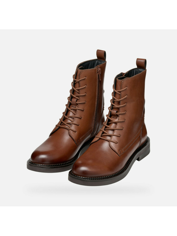 Geox Világosbarna Geox Serilda női bokacipő