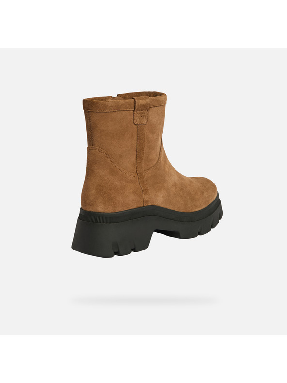 Geox Világosbarna Geox Pluette női bokacsizma