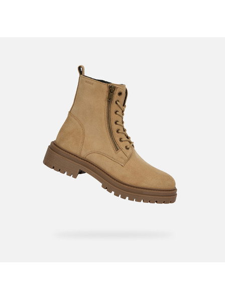 Geox Bézs női bokacsizma Geox Iridea