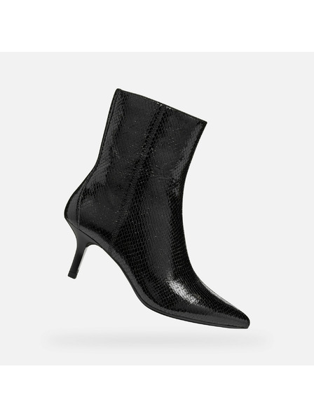 Geox Fekete Geox Kleopy női bokacsizma