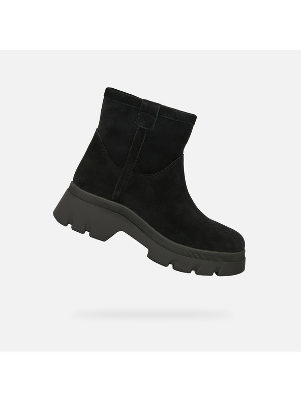 Geox Fekete Geox Pluette női bokacsizma