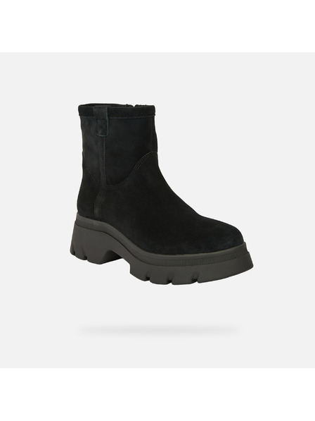 Geox Fekete Geox Pluette női bokacsizma