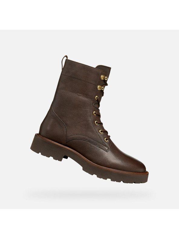 Geox Sötétbarna Geox Norize női bokacsizma