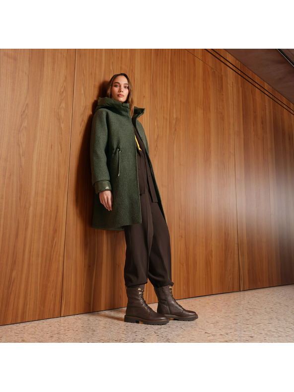 Geox Sötétbarna Geox Norize női bokacsizma