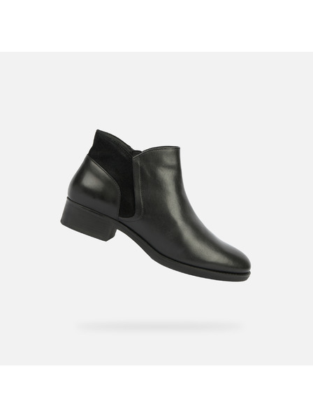 Geox Fekete női Geox Felicity bokacsizma