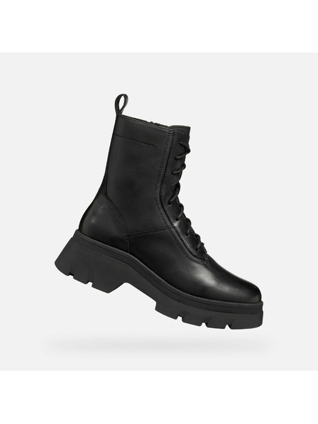 Geox Fekete Geox Pluette női bokacsizma