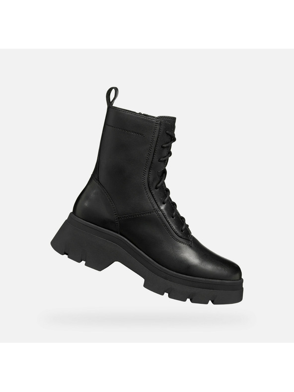 Geox Fekete Geox Pluette női bokacsizma