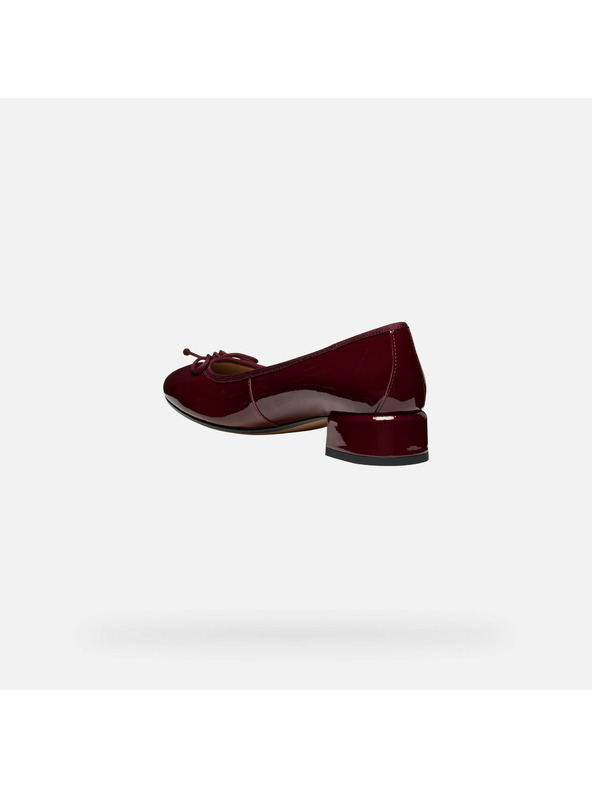 Geox Bordó Geox Floretia női balerina cipő