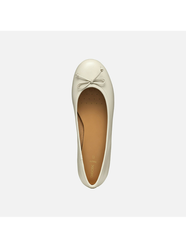 Geox Krém Geox Palmaria női balerina cipő