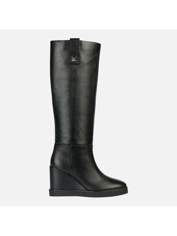 Geox Fekete Geox Wedge női csizma