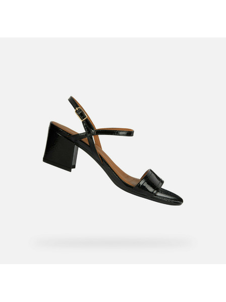 Geox Fekete Geox New Eraklia 50 női magassarkú cipő