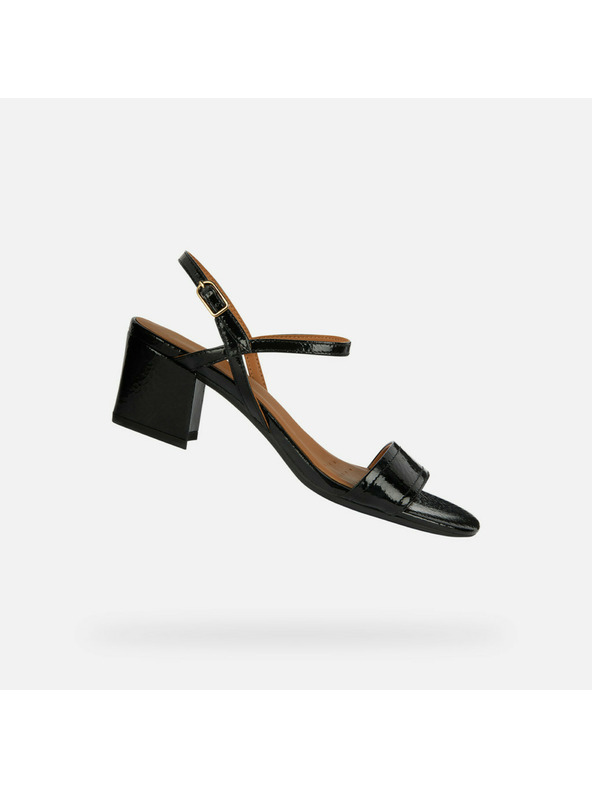 Geox Fekete Geox New Eraklia 50 női magassarkú cipő