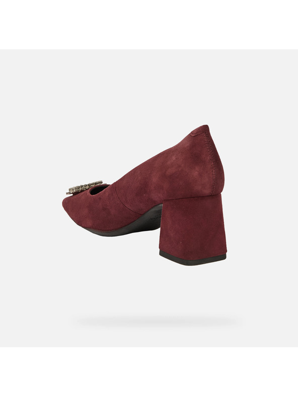 Geox Bordó Geox Giselda magassarkú cipő