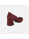 Geox Bordó Geox Giselda magassarkú cipő