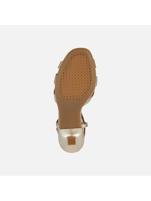 Geox Ezüst Geox Eraklia R 80 magassarkú cipő