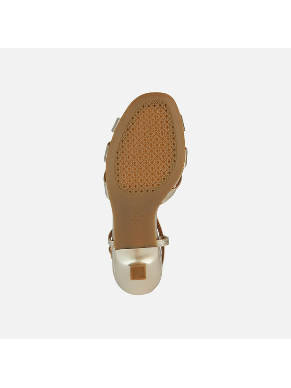 Geox Ezüst Geox Eraklia R 80 magassarkú cipő