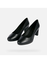 Geox Geox Walk fekete női magassarkú cipő