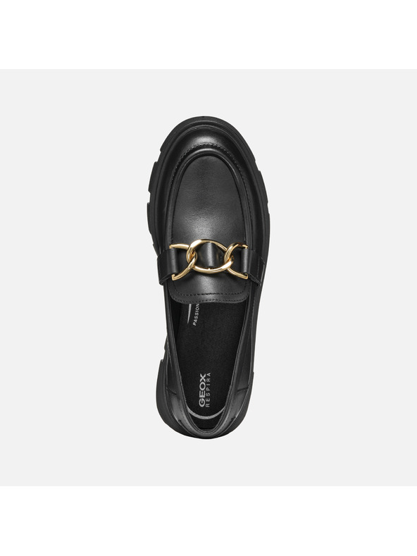Geox Fekete Geox Vilde női mokaszín