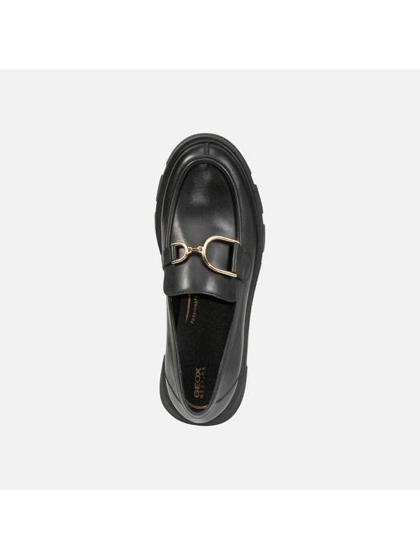 Geox Fekete Geox Vilde női mokaszín