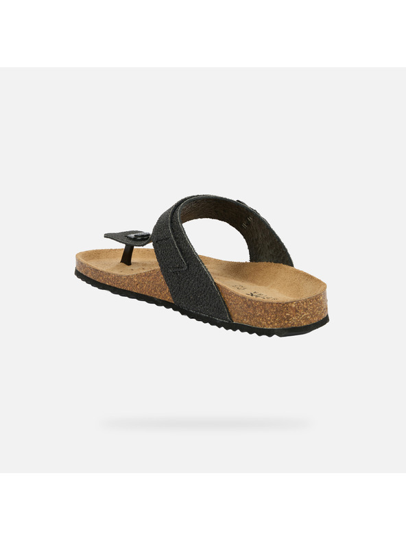 Geox Sötétszürke Geox Brionia női papucs