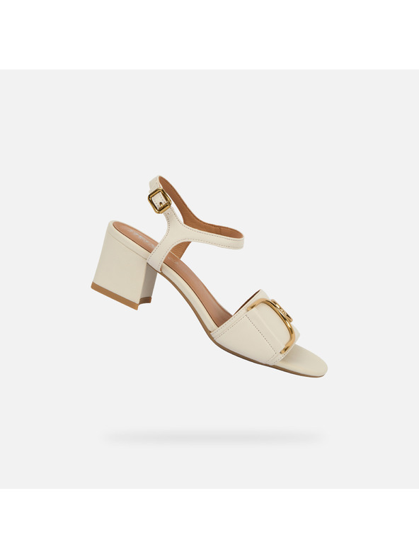 Geox Krémszínű Geox New Eraklia 50 női szandál