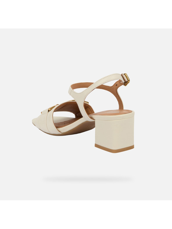 Geox Krémszínű Geox New Eraklia 50 női szandál