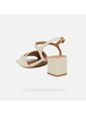 Geox Krémszínű Geox New Eraklia 50 női szandál