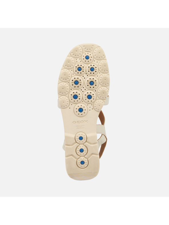 Geox Krémszínű Geox Spherica EC6 ékes női cipő