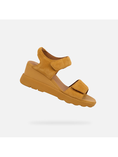 Geox Sárga női ék cipő Geox Spherica EC6