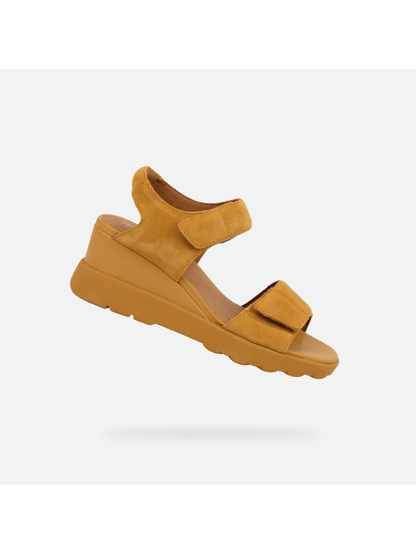 Geox Sárga női ék cipő Geox Spherica EC6