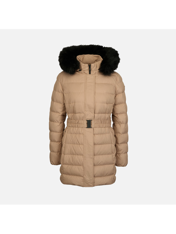 Geox Bézs női tollkabát Geox Catria