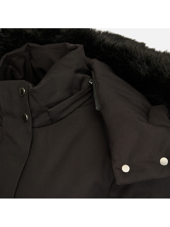 Geox Fekete női télikabát Geox Spherica