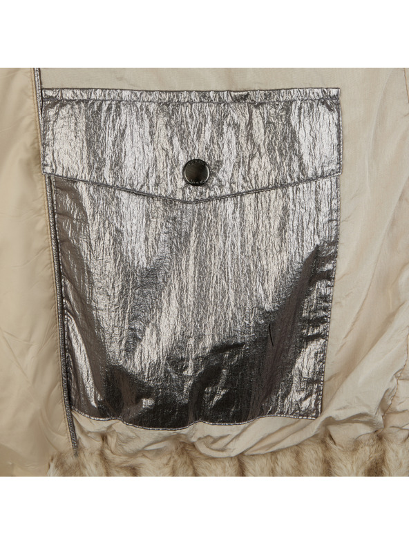 Geox Bézs női kabát Geox Spherica