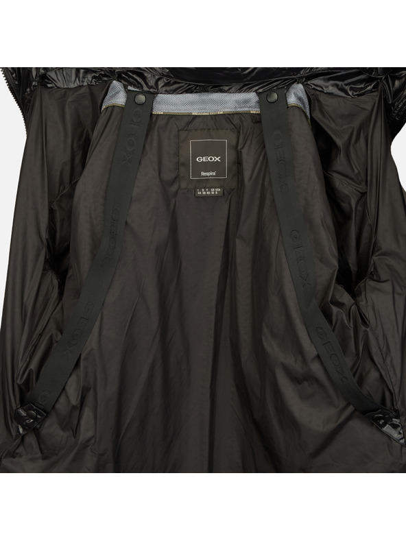 Geox Fekete női tollkabát Geox Serilda