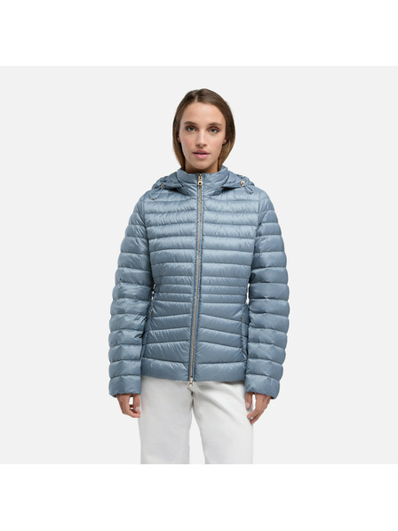 Geox Világoskék női tollkabátok Geox Jaysen