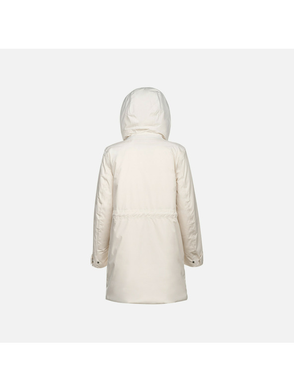 Geox Krém színű női tollkabát Geox Felicity