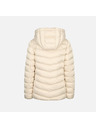 Geox Krém színű női tollkabát Geox Zosma