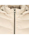 Geox Krém színű női tollkabát Geox Zosma