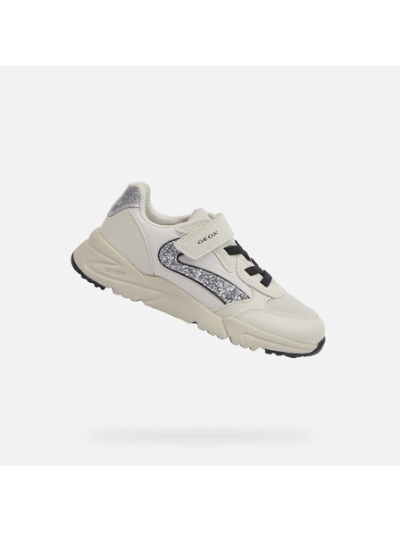 Geox Fehér lány sportcipő Geox Loftus