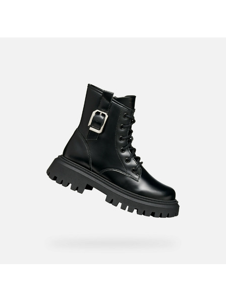 Geox Fekete lány bokacsizma Geox Maquinnens