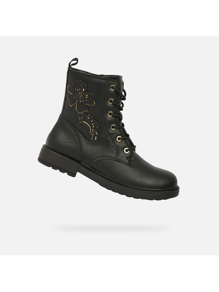 Geox Fekete lány bokacsizma Geox Eclair Girl