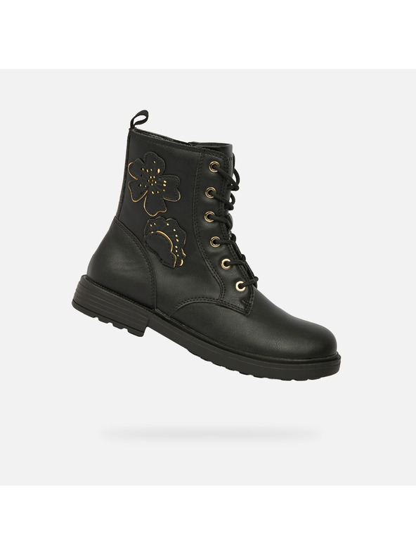 Geox Fekete lány bokacsizma Geox Eclair Girl